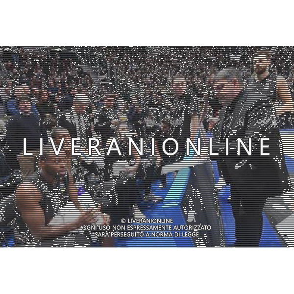 Virtus Segafredo Bologna - Grissin Bon Reggio Emilia 15ma giornata di campionato di Lega Basket serie A1 13 gennaio 2018 nella foto Alessandro Ramagli ALLENATORE durante un TIME OUT ©OPTIMAFOTO / AGENZIA ALDO LIVERANI SAS 