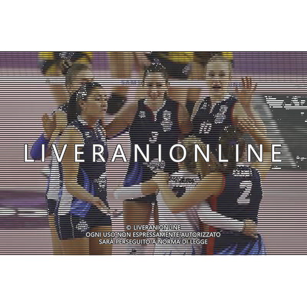 MyCicero volley Pesaro - Sab volley Legnano 14/01/2017 nella foto: Esultanza mycicero Â©Claudio Zamagni/Agenzia Aldo Liverani / AGENZIA ALDO LIVERANI SAS 