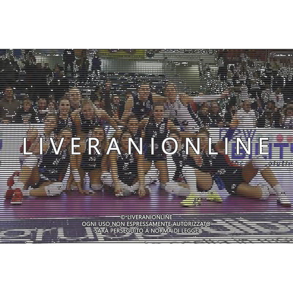 MyCicero volley Pesaro - Sab volley Legnano 14/01/2017 nella foto: Esultanza mycicero Â©Claudio Zamagni/Agenzia Aldo Liverani / AGENZIA ALDO LIVERANI SAS 