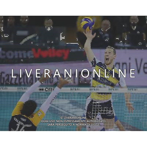 Regular Season SuperLega UnipolSai di Volley 2017/2018 5a Giornata di Ritorno Modena - 14.01.2018 Azimut Modena-Calzedonna Verona Nella Foto:Urnaut Tine /Ph.Vitez-Ag. Aldo Liverani