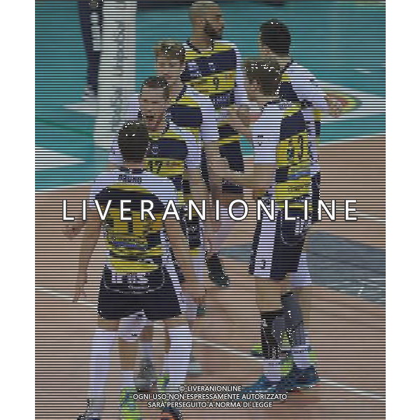 Regular Season SuperLega UnipolSai di Volley 2017/2018 5a Giornata di Ritorno Modena - 14.01.2018 Azimut Modena-Calzedonna Verona Nella Foto:Modena Esulta /Ph.Vitez-Ag. Aldo Liverani