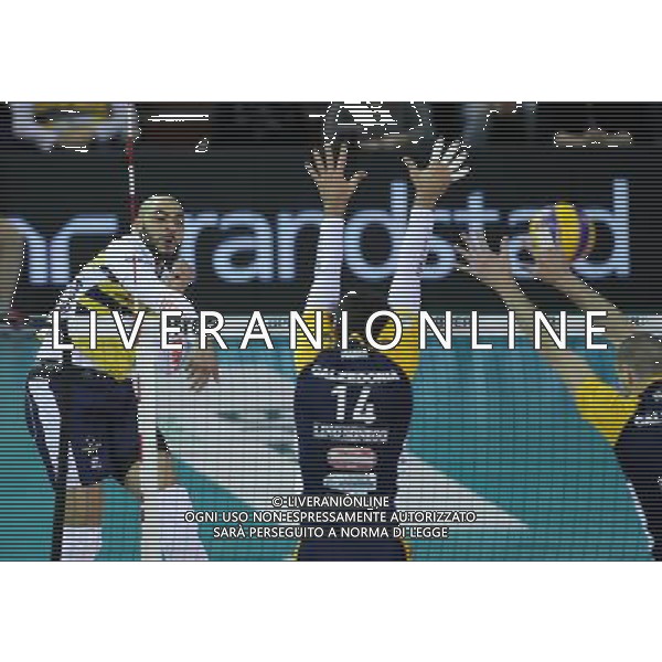 Regular Season SuperLega UnipolSai di Volley 2017/2018 5a Giornata di Ritorno Modena - 14.01.2018 Azimut Modena-Calzedonna Verona Nella Foto:Ngapeth Earvin /Ph.Vitez-Ag. Aldo Liverani