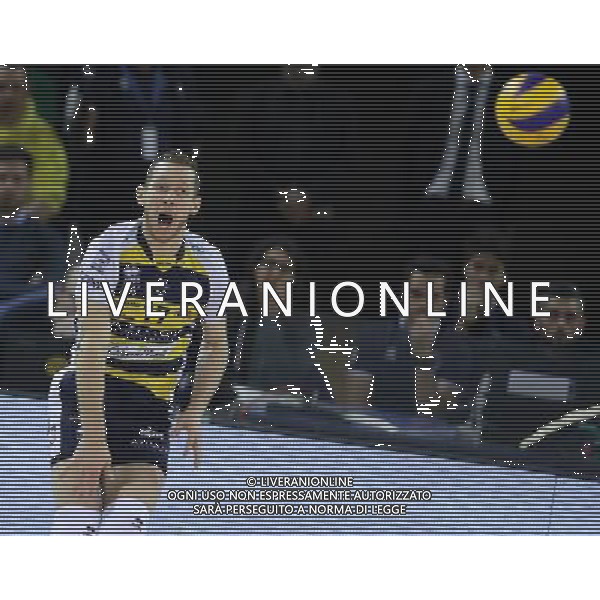 Regular Season SuperLega UnipolSai di Volley 2017/2018 5a Giornata di Ritorno Modena - 14.01.2018 Azimut Modena-Calzedonna Verona Nella Foto:Urnaut Tine /Ph.Vitez-Ag. Aldo Liverani