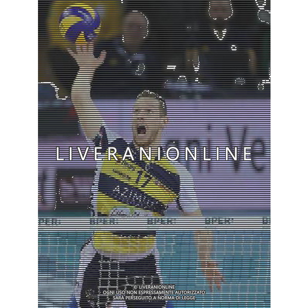 Regular Season SuperLega UnipolSai di Volley 2017/2018 5a Giornata di Ritorno Modena - 14.01.2018 Azimut Modena-Calzedonna Verona Nella Foto:Urnaut Tine /Ph.Vitez-Ag. Aldo Liverani