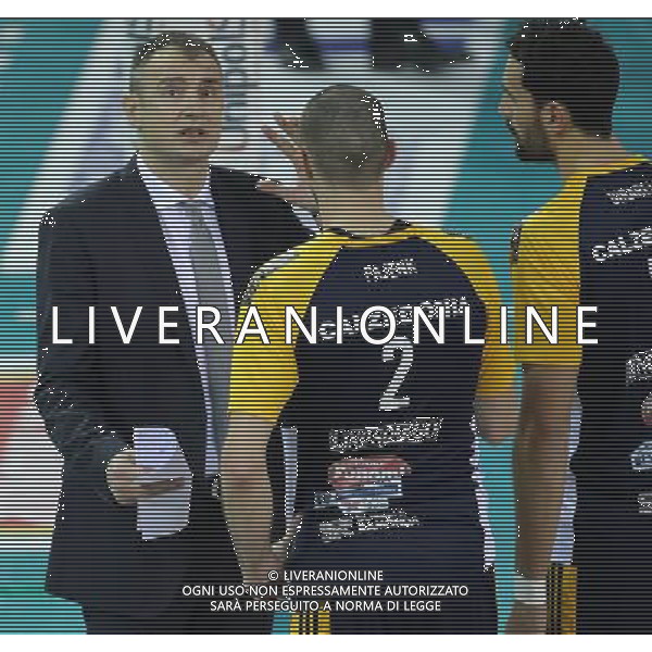 Regular Season SuperLega UnipolSai di Volley 2017/2018 5a Giornata di Ritorno Modena - 14.01.2018 Azimut Modena-Calzedonna Verona Nella Foto:Nicola Grbic /Ph.Vitez-Ag. Aldo Liverani