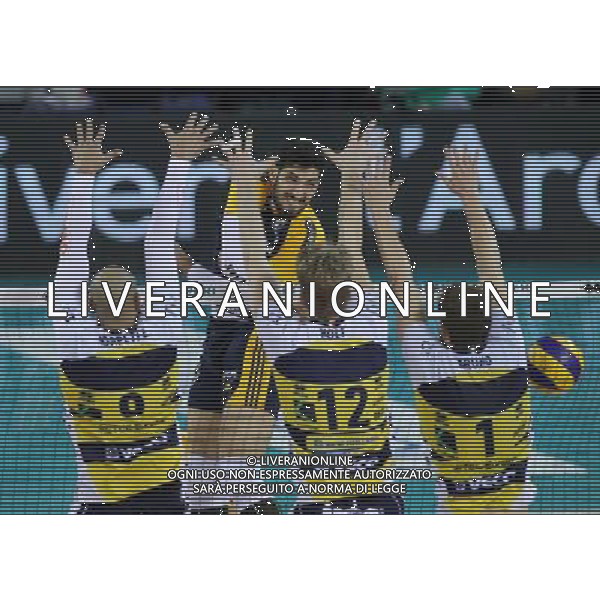 Regular Season SuperLega UnipolSai di Volley 2017/2018 5a Giornata di Ritorno Modena - 14.01.2018 Azimut Modena-Calzedonna Verona Nella Foto:Manavinezhad Mohammadjavad /Ph.Vitez-Ag. Aldo Liverani