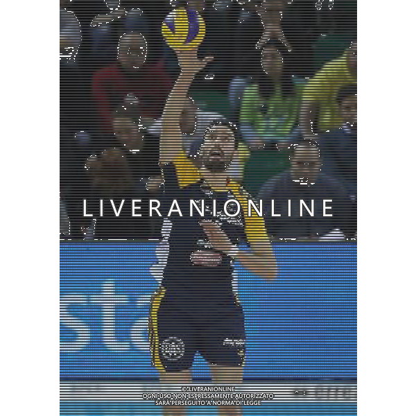 Regular Season SuperLega UnipolSai di Volley 2017/2018 5a Giornata di Ritorno Modena - 14.01.2018 Azimut Modena-Calzedonna Verona Nella Foto:Birarelli Emanuele /Ph.Vitez-Ag. Aldo Liverani