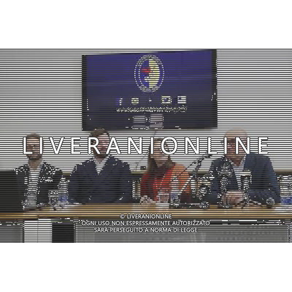 Ivan Nestrovic nuovo Proprietario del Santarcangelo Calcio 15/01/2018 nella foto: vlado borozan ivan mestrovic roberto brolli Â©Claudio Zamagni/Agenzia Aldo Liverani / AGENZIA ALDO LIVERANI SAS 