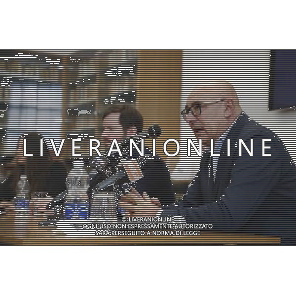 Ivan Nestrovic nuovo Proprietario del Santarcangelo Calcio 15/01/2018 nella foto: ivan mestrovic roberto brolli Â©Claudio Zamagni/Agenzia Aldo Liverani / AGENZIA ALDO LIVERANI SAS 