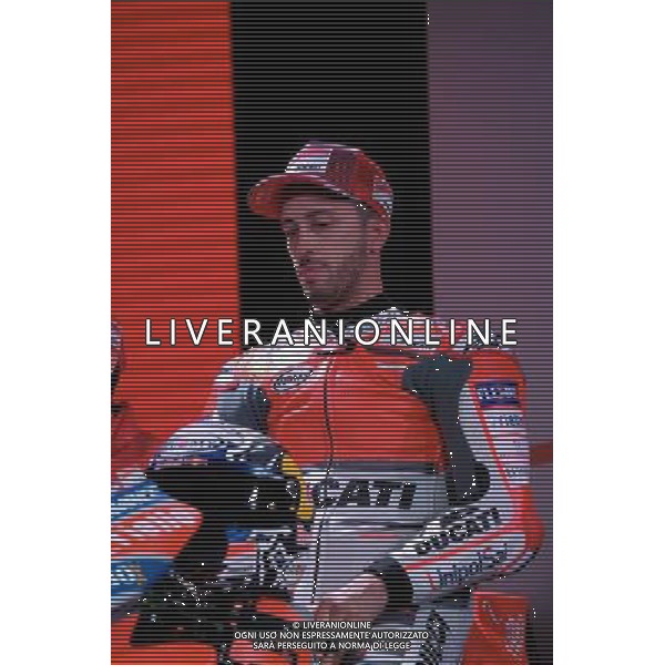 15-01-2018 Presentazione a Borgo Panigale la nuova Ducati Desmosedici GP 18 per il prossimo Mondiale MotoGP. Jorge Lorenzo e Andrea Dovizioso foto optima-ag aldo liverani sas