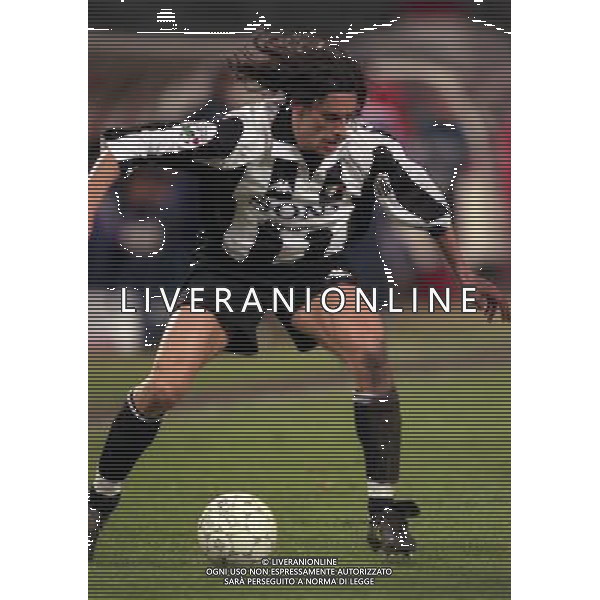 20-01-1998 TORINO COPPA ITALIA JUVENTUS FIORENTINA 0-0 NELLA FOTO MORENO TORRICELLI AG ALDO LIVERANI SAS