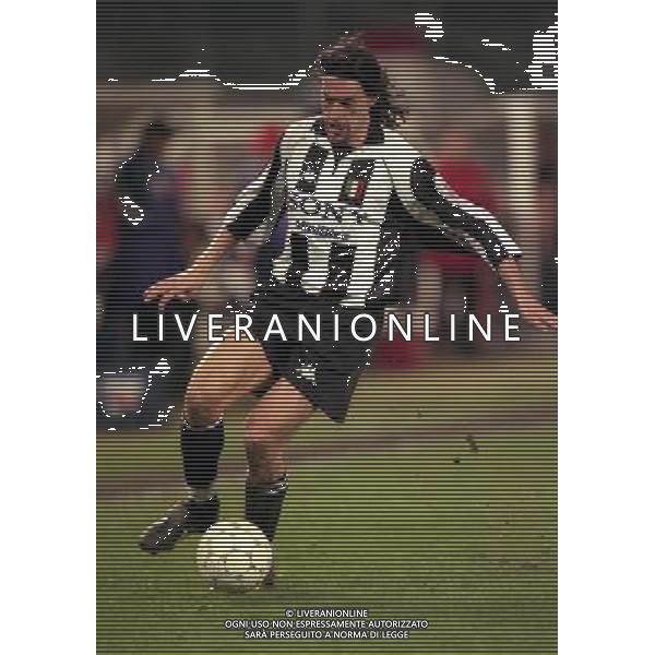 20-01-1998 TORINO COPPA ITALIA JUVENTUS FIORENTINA 0-0 NELLA FOTO MORENO TORRICELLI AG ALDO LIVERANI SAS