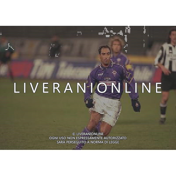 20-01-1998 TORINO COPPA ITALIA JUVENTUS FIORENTINA 0-0 NELLA FOTO EDMUNDO AG ALDO LIVERANI SAS