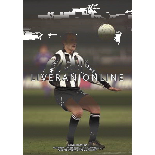 20-01-1998 TORINO COPPA ITALIA JUVENTUS FIORENTINA 0-0 NELLA FOTO PAOLO MOTERO AG ALDO LIVERANI SAS