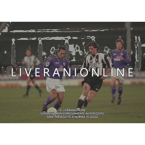 20-01-1998 TORINO COPPA ITALIA JUVENTUS FIORENTINA 0-0 NELLA FOTO EDMUNDO AG ALDO LIVERANI SAS