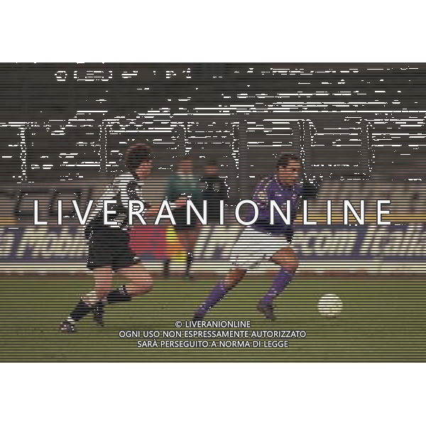 20-01-1998 TORINO COPPA ITALIA JUVENTUS FIORENTINA 0-0â€¨NELLA FOTO EDMUNDOâ€¨AG ALDO LIVERANI SAS