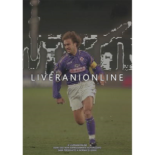 20-01-1998 TORINO COPPA ITALIA JUVENTUS FIORENTINA 0-0 NELLA FOTO GABRIEL BATISTUTA AG ALDO LIVERANI SAS