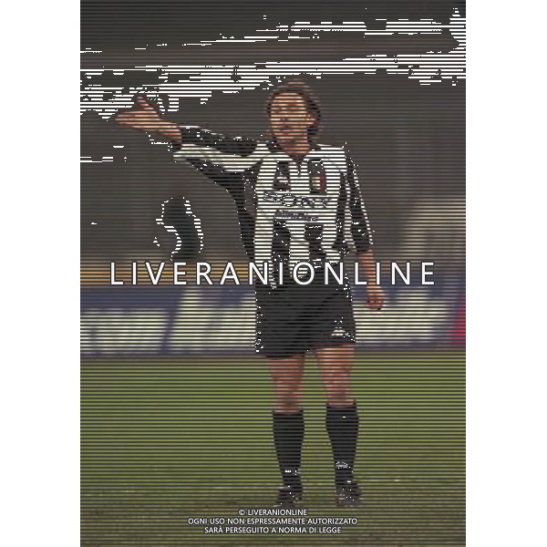 20-01-1998 TORINO COPPA ITALIA JUVENTUS FIORENTINA 0-0 NELLA FOTO ANTONIO CONTE AG ALDO LIVERANI SAS
