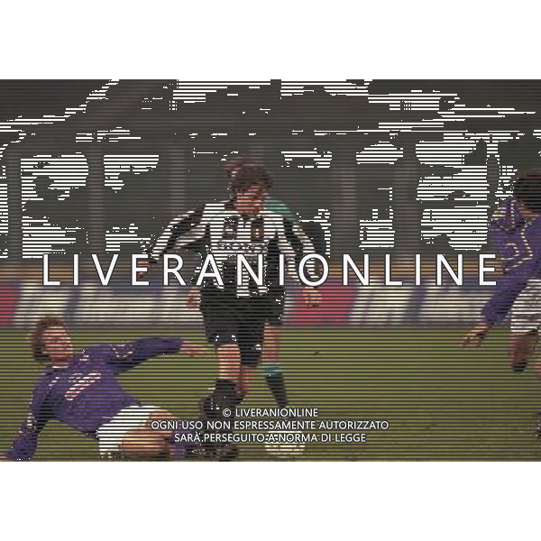 20-01-1998 TORINO COPPA ITALIA JUVENTUS FIORENTINA 0-0â€¨NELLA FOTO ALESSANDRO DEL PIEROâ€¨AG ALDO LIVERANI SASâ€¨
