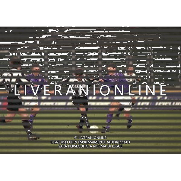 20-01-1998 TORINO COPPA ITALIA JUVENTUS FIORENTINA 0-0â€¨NELLA FOTO ALESSANDRO DEL PIEROâ€¨AG ALDO LIVERANI SASâ€¨
