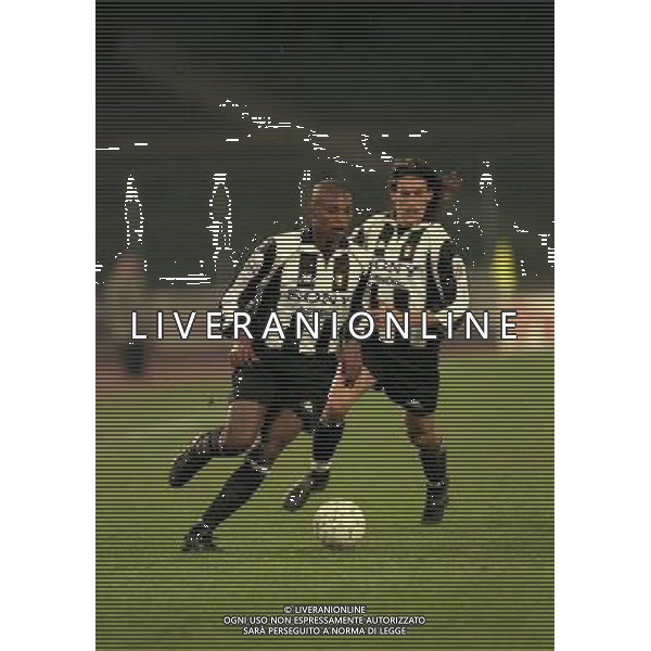 20-01-1998 TORINO COPPA ITALIA JUVENTUS FIORENTINA 0-0 NELLA FOTO MARCELO ZALAYETA AG ALDO LIVERANI SAS