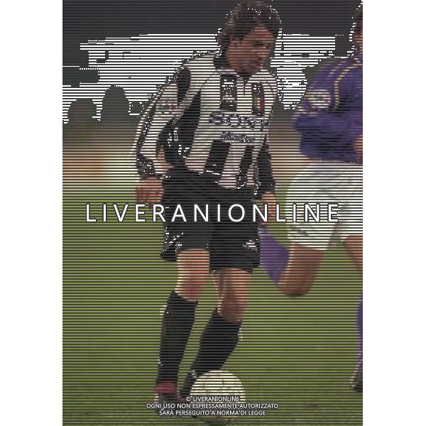 20-01-1998 TORINO COPPA ITALIA JUVENTUS FIORENTINA 0-0 NELLA FOTO ALESSANDRO DEL PIERO AG ALDO LIVERANI SAS