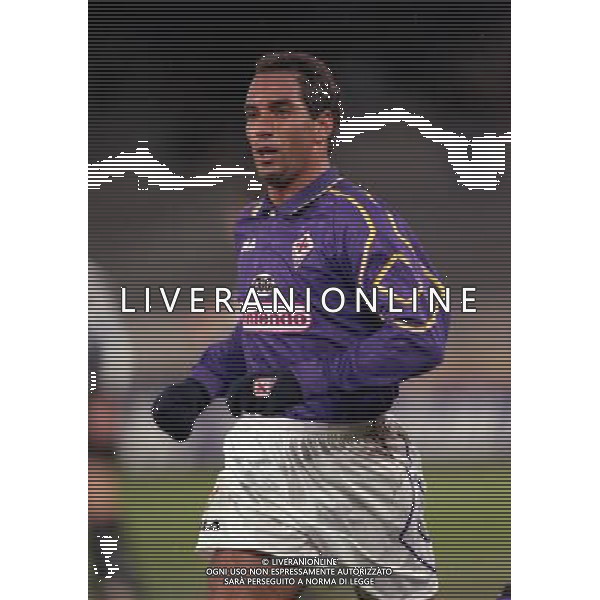 20-01-1998 TORINO COPPA ITALIA JUVENTUS FIORENTINA 0-0 NELLA FOTO EDMUNDO AG ALDO LIVERANI SAS