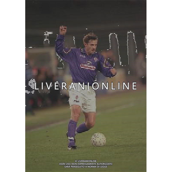 20-01-1998 TORINO COPPA ITALIA JUVENTUS FIORENTINA 0-0 NELLA FOTO Andrej Kancelskis AG ALDO LIVERANI SAS