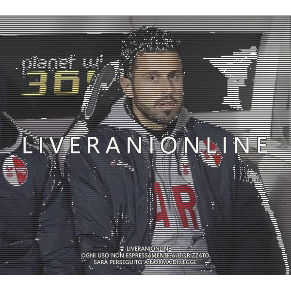 CESENA - BARI serie B ConTe.it 20/01/2017 nella foto: allenatore Fabio Grosso ©Claudio Zamagni/Agenzia Aldo Liverani coach Fabio Grosso during Serie B conTe.it match between Cesena and Bari at Stadio Orogel Dino Manuzzi on January 20, 2017 in Cesena, Italy. photo credit by Claudio Zamagni/Aldo Liverani Photo Agency 
