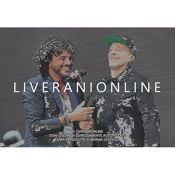 NEK, MAX PEZZALI E FRANCESCO RENGA in Concerto all\'Unipol Arena di Bologna 20 gennaio 2018 © OPTIMAFOTO / AGENZIA ALDO LIVERANI SAS