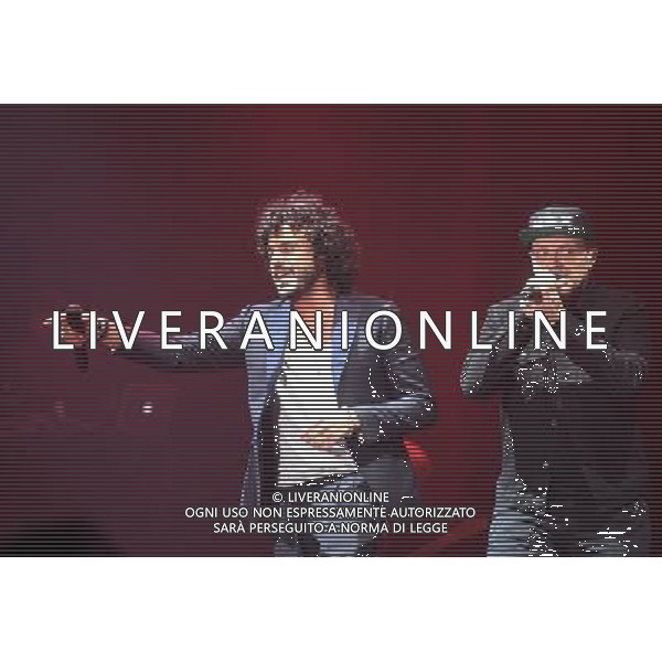 NEK, MAX PEZZALI E FRANCESCO RENGA in Concerto all\'Unipol Arena di Bologna 20 gennaio 2018 © OPTIMAFOTO / AGENZIA ALDO LIVERANI SAS
