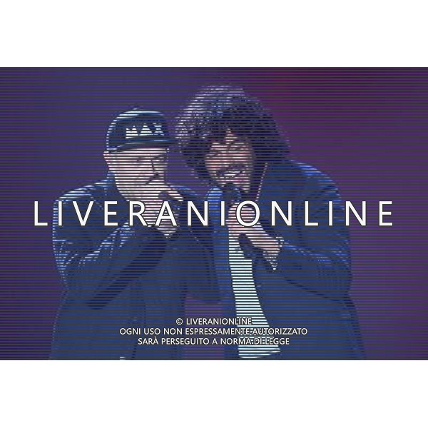 NEK, MAX PEZZALI E FRANCESCO RENGA in Concerto all\'Unipol Arena di Bologna 20 gennaio 2018 © OPTIMAFOTO / AGENZIA ALDO LIVERANI SAS