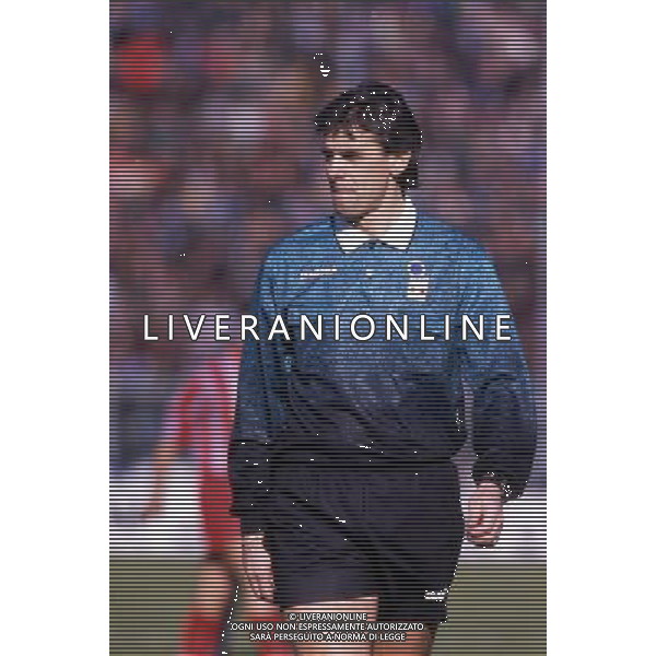 Marcello Nicchi arbitro di calcio italiano - RETROSPETTIVA Â©ARCHIVIO / AGENZIA ALDO LIVERANI SAS 