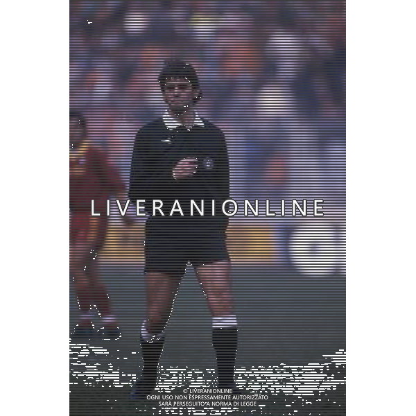 Marcello Nicchi arbitro di calcio italiano - RETROSPETTIVA Â©ARCHIVIO / AGENZIA ALDO LIVERANI SAS 