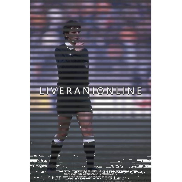 Marcello Nicchi arbitro di calcio italiano - RETROSPETTIVA Â©ARCHIVIO / AGENZIA ALDO LIVERANI SAS 
