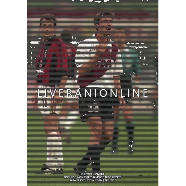 23-09-1998 MILANO- COPPA ITALIA MILAN TORINO 3-0 NELLA FOTO STEFANO FATTORI AG ALDO LIVERANI SAS