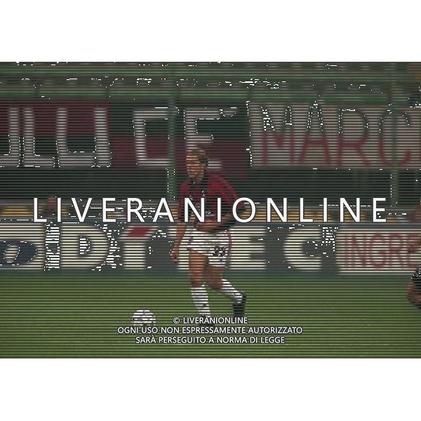 23-09-1998 MILANO- COPPA ITALIA MILAN TORINO 3-0 NELLA FOTO MASSIMO AMBROSINI AG ALDO LIVERANI SAS