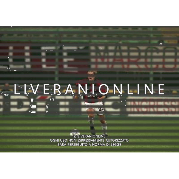 23-09-1998 MILANO- COPPA ITALIA MILAN TORINO 3-0 NELLA FOTO MASSIMO AMBROSINI AG ALDO LIVERANI SAS