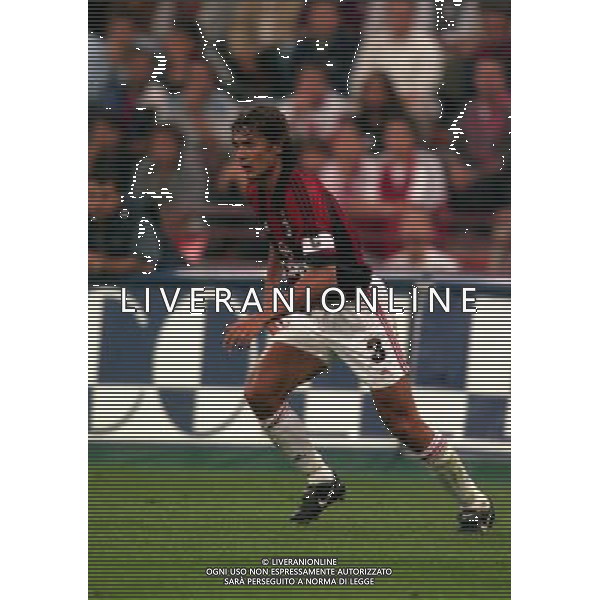 23-09-1998 MILANO- COPPA ITALIA MILAN TORINO 3-0 NELLA FOTO PAOLO MALDINI AG ALDO LIVERANI SAS