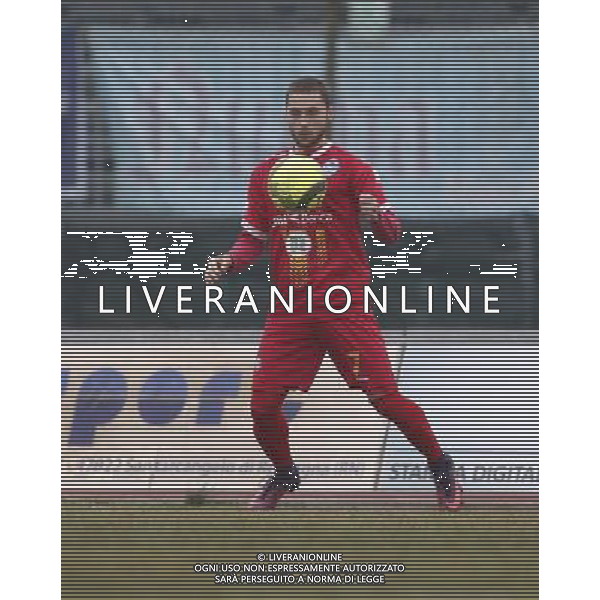 Santarcangelo - Albinoleffe Campionato di calcio serie C girone B 27/01/2018 nella foto: Gonzi Juri ©Claudio Zamagni/Agenzia Aldo Liverani 