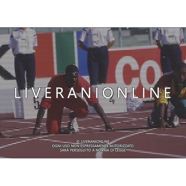 RETROSPETTIVA BEN JOHNSON ATLETICA NELLA FOTO BEN JOHNSON AG ALDO LIVERANI SAS