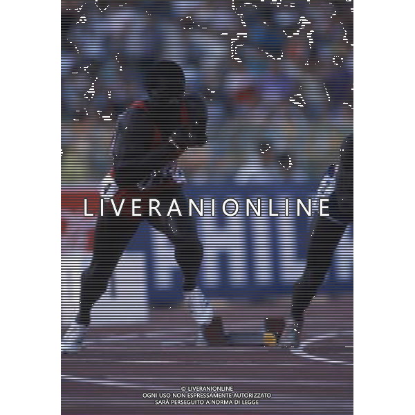 RETROSPETTIVA BEN JOHNSON ATLETICA NELLA FOTO BEN JOHNSON AG ALDO LIVERANI SAS