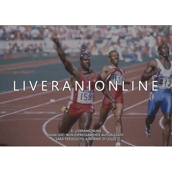 RETROSPETTIVA BEN JOHNSON ATLETICA NELLA FOTO BEN JOHNSON AG ALDO LIVERANI SAS