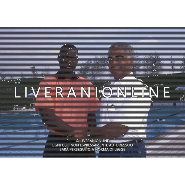 RETROSPETTIVA BEN JOHNSON ATLETICA NELLA FOTO BEN JOHNSON AG ALDO LIVERANI SAS