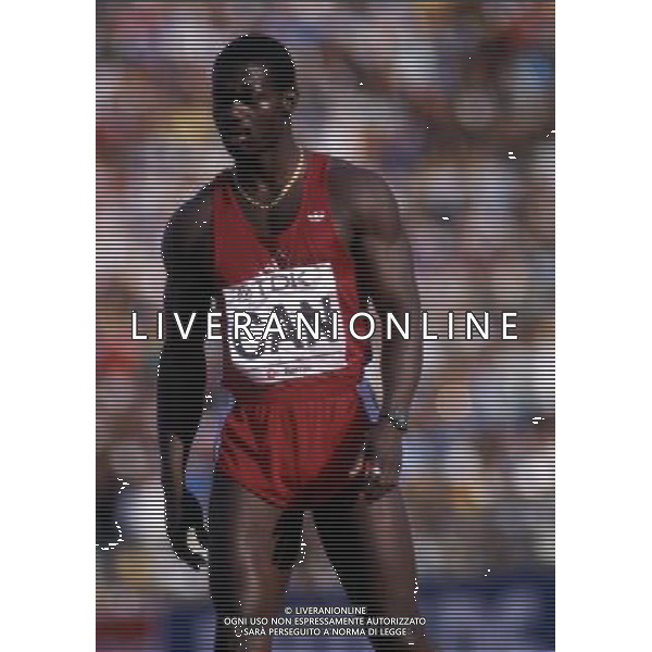 RETROSPETTIVA BEN JOHNSON ATLETICA NELLA FOTO BEN JOHNSON AG ALDO LIVERANI SAS