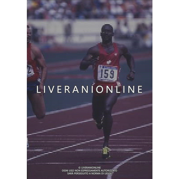 RETROSPETTIVA BEN JOHNSON ATLETICA NELLA FOTO BEN JOHNSON AG ALDO LIVERANI SAS