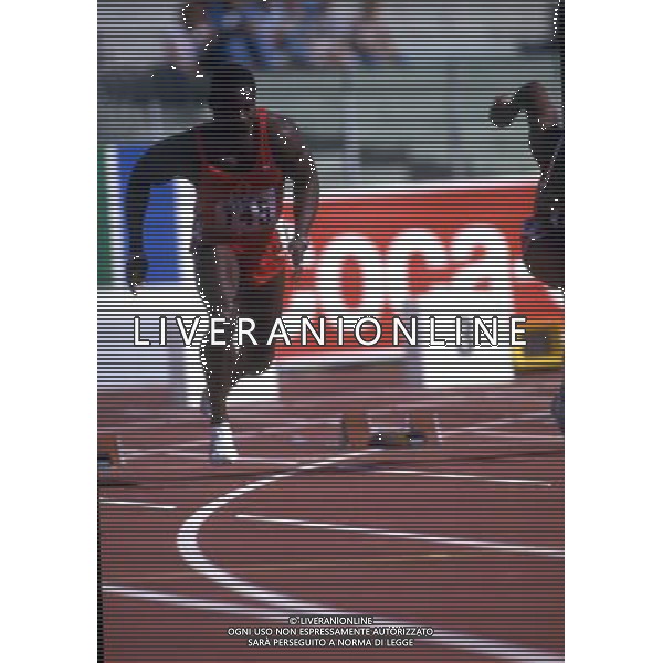 RETROSPETTIVA BEN JOHNSON ATLETICA NELLA FOTO BEN JOHNSON AG ALDO LIVERANI SAS