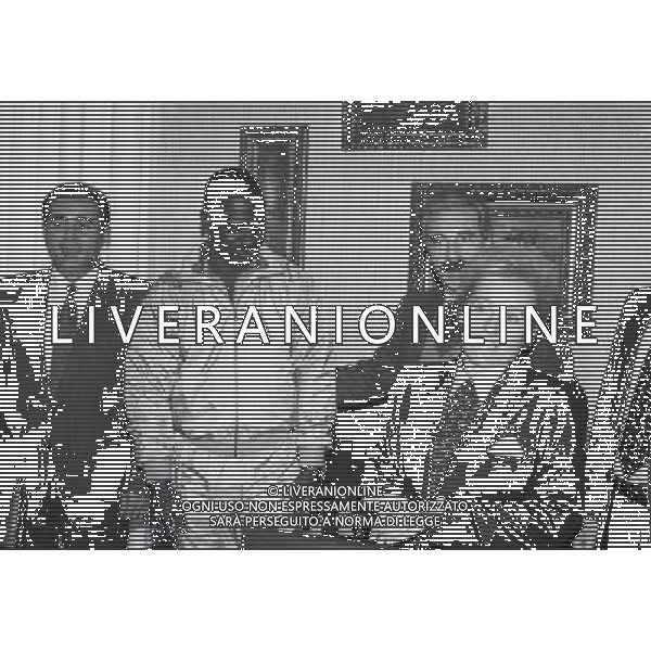 1987 RETROSPETTIVA BEN JOHNSON ATLETICA NELLA FOTO BEN JOHNSON CON LUCIA ROSSI AG ALDO LIVERANI SAS