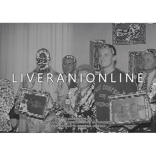 1987 RETROSPETTIVA BEN JOHNSON ATLETICA NELLA FOTO BEN JOHNSON CON LUCIA ROSSI AG ALDO LIVERANI SAS