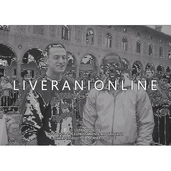 1987 RETROSPETTIVA BEN JOHNSON ATLETICA NELLA FOTO BEN JOHNSON CON PIERFRANCESCO PAVONI AG ALDO LIVERANI SAS